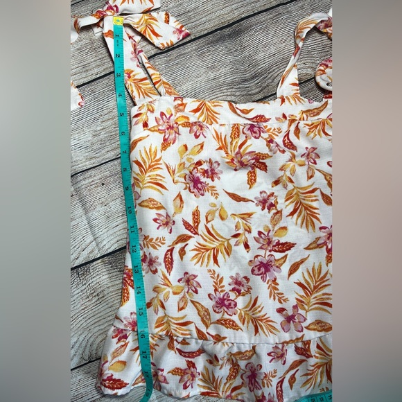 Hippie Rose Tie Shoulder Top - Picture 7 of 8